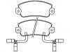 Brake Pad Set:0060 750 464