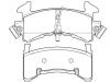 Brake Pad Set:01155444