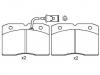 Brake Pad Set:190 6039
