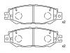Brake Pad Set:04466-50060